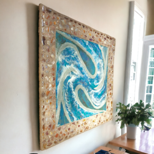Abstract Water-World Wall-Art