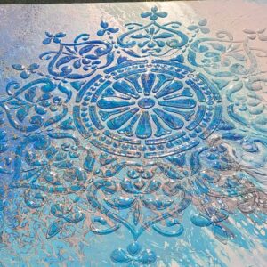 Hidden Mandala 3D Acrylic Pour