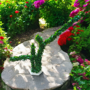Standing Ivy Sculpture