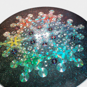 6ft CD Mandala W/Lights